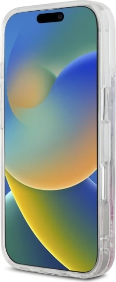 Mbështjellës Hello Kitty Liquid Glitter Sweet Kitty Bows MagSafe për iPhone 16 Pro Max, Bardhë