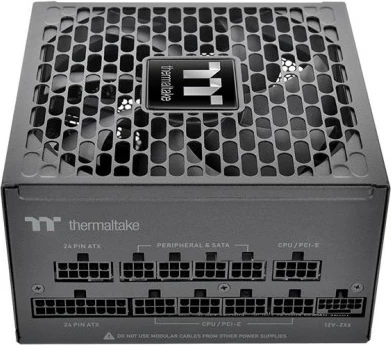 PSU Thermaltake Toughpower PT 1000W 80+ Platinum modular ATX 3.1 Gen5, e zezë