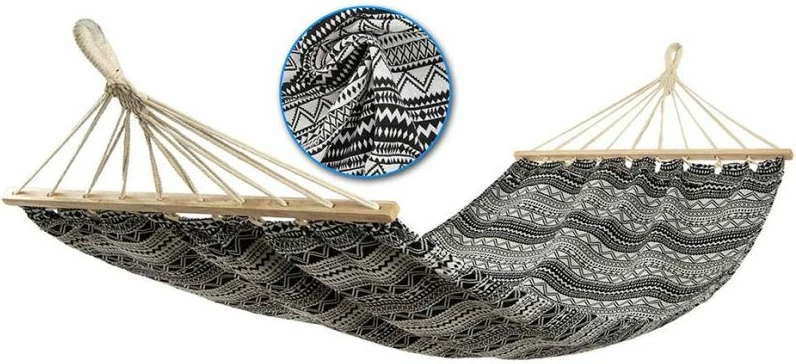 Hamak kopshti Royokamp, bardhë e zi