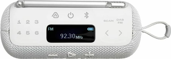 Radio portative JBL Tuner 3 DAB+/FM, Bluetooth 5.3, 7W, IP68, USB-C, e bardhë