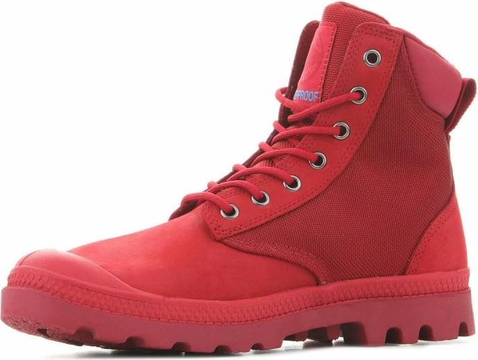 Çizme Palladium për femra, të kuqe