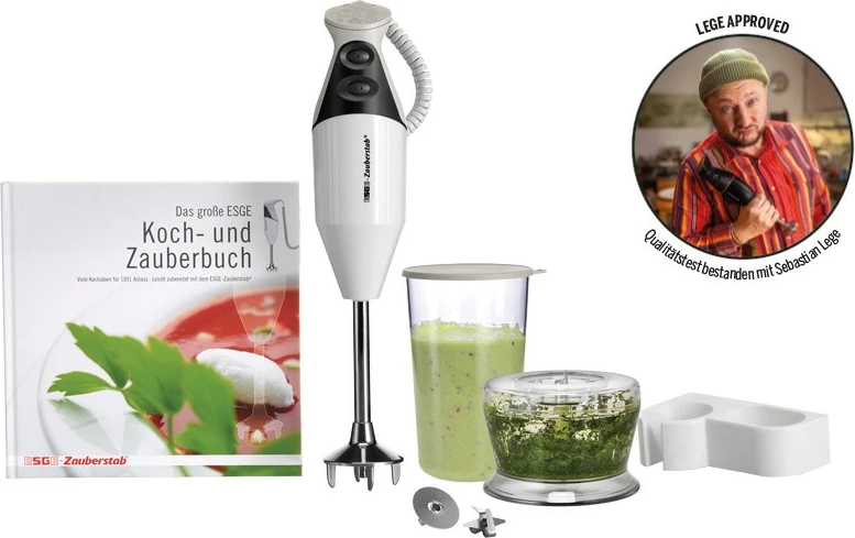 Blender ESGE M 160 G Gourmet, 0.6 L, 160 W, Anthracite, White