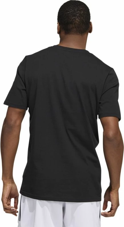 Maicë adidas për meshkuj, e zezë