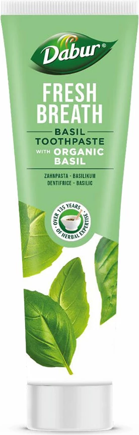 Pastë dhëmbësh Dabur Fresh Breath Basil 100ml