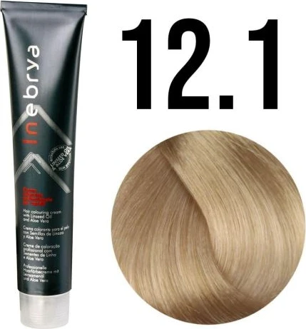 Ngjyrë për flokë Inebrya 12/1 Platinium bionde super e qelët ekstra,me rubin 100 ml