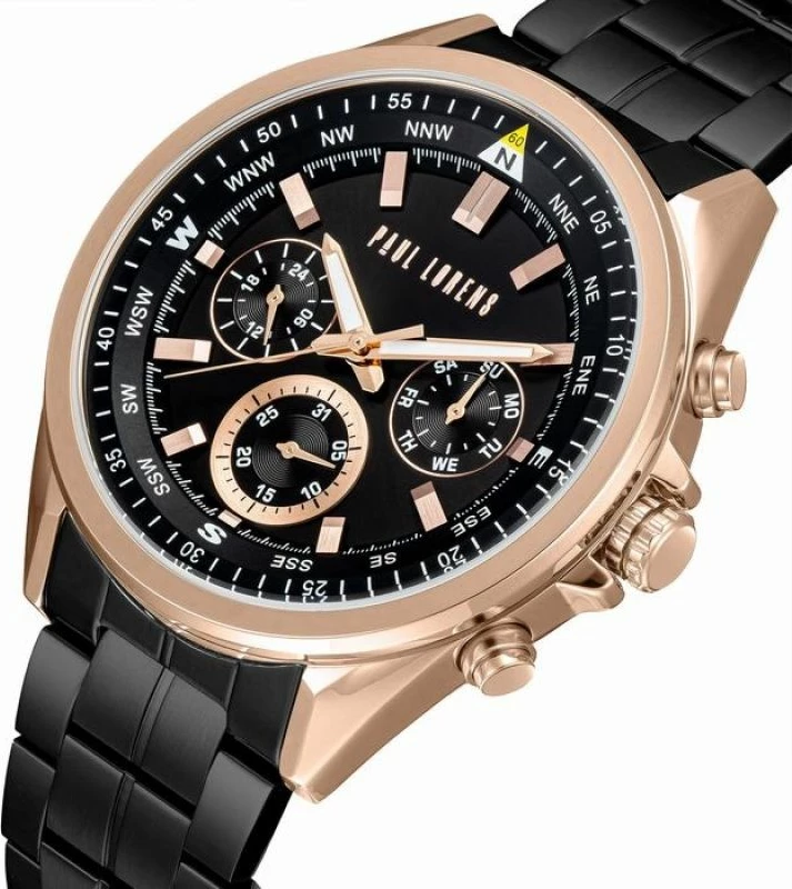 Orë dore për meshkuj Paul Lorens, e zezë