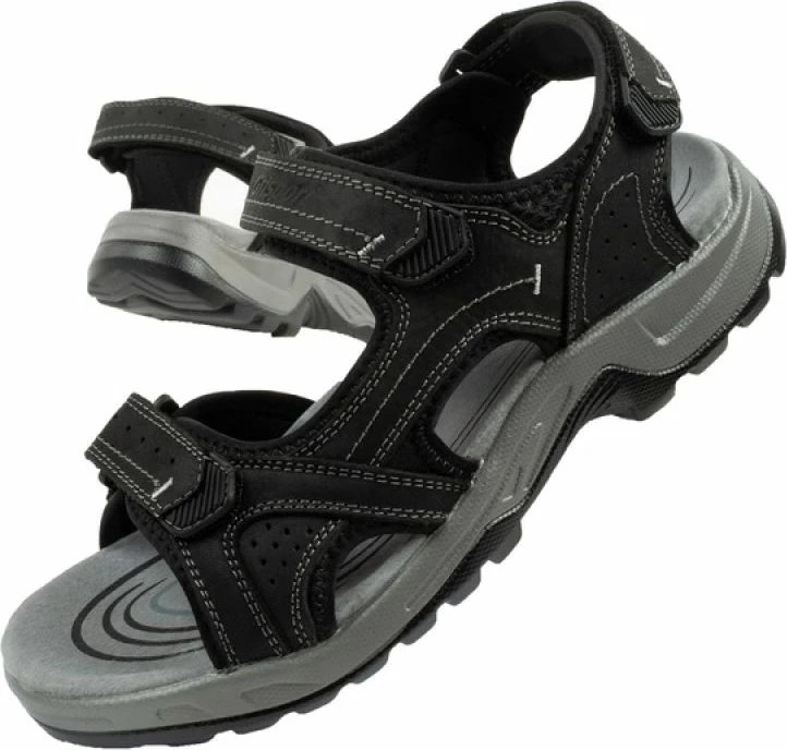 Sandale për meshkuj Grisport, të zeza