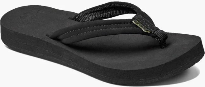 Flip-flopa për femra Reef, të zeza