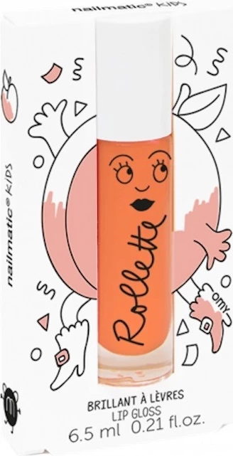 Buzëkuq i lëngshëm për femra Nailmatic Rollette Peach 6.5ml