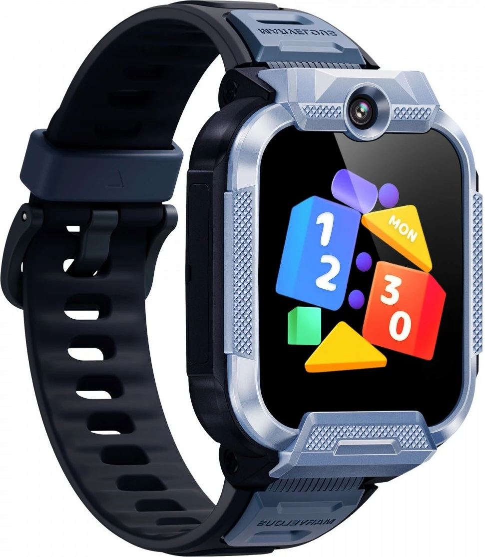 Smartwatch Mibro Z5 për fëmijë, 4G LTE, 1.69", Dy kamera, Kaltër