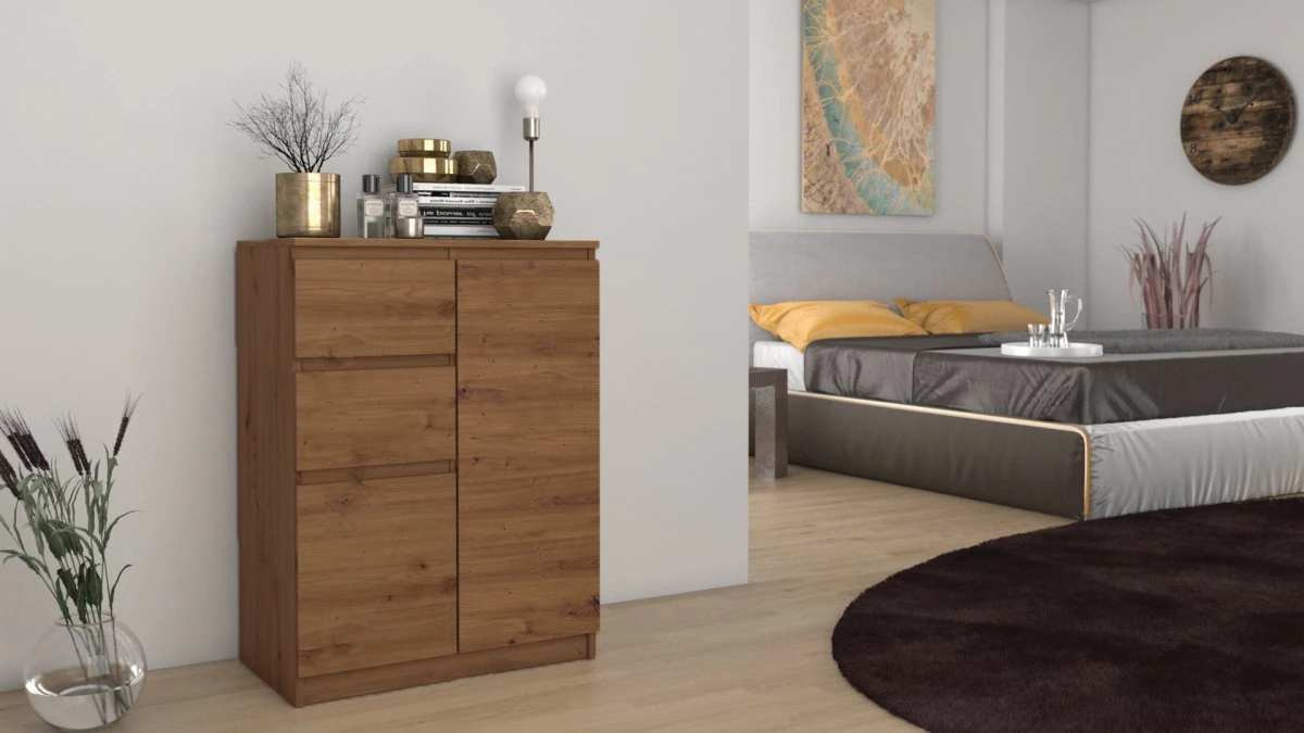 Komodë me sirtarë Mezzo 2S 2D