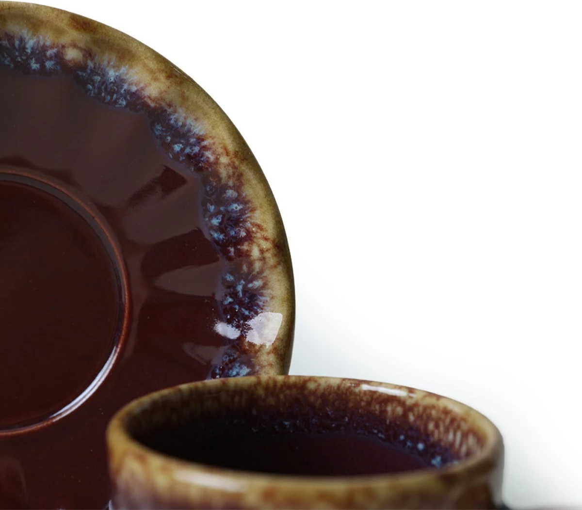 Set filxhanësh çaji (12 copë), Hermia Concept, X00018094, ngjyrë damson