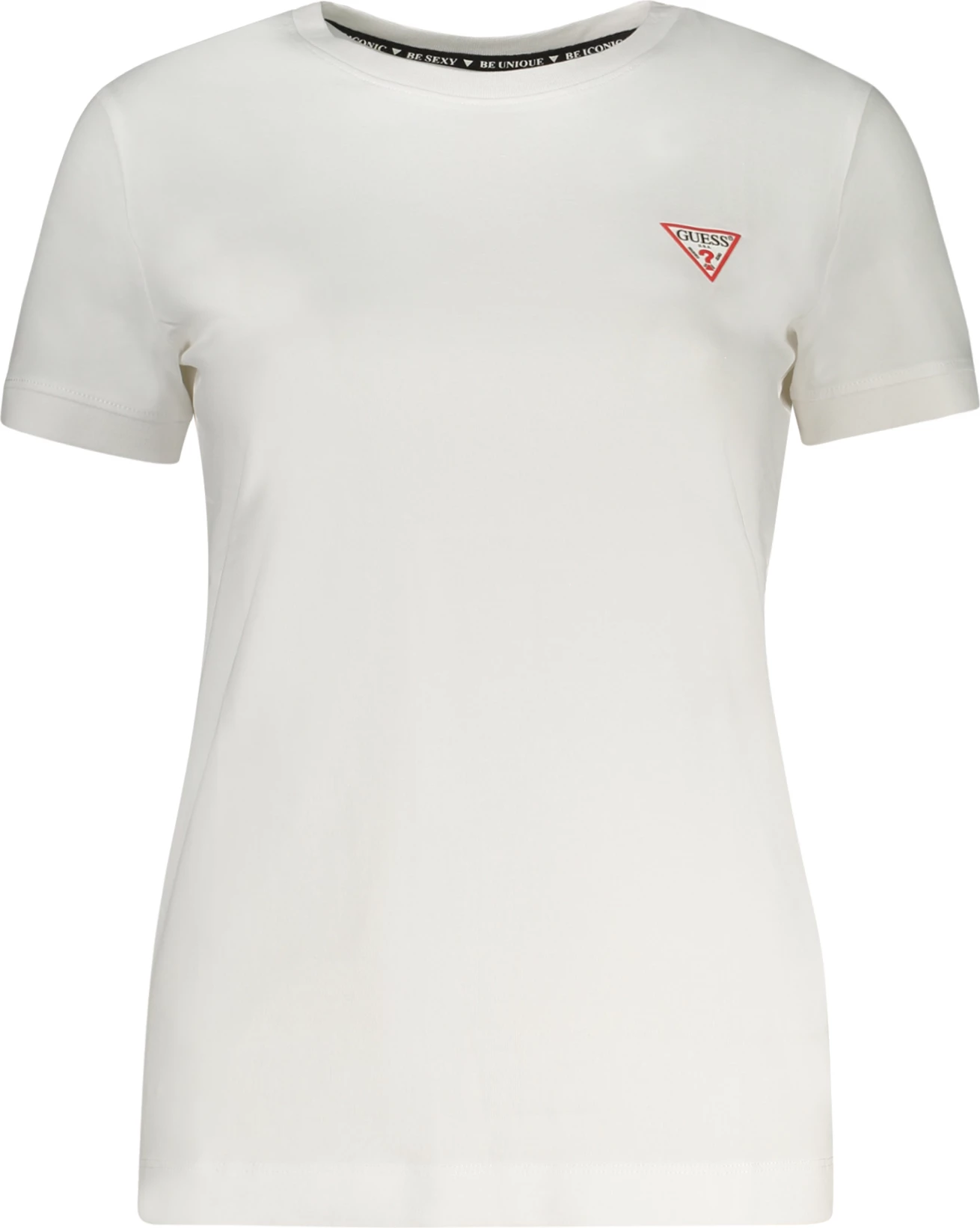 Maicë GUESS JEANS short sleeve për femra, e bardhë