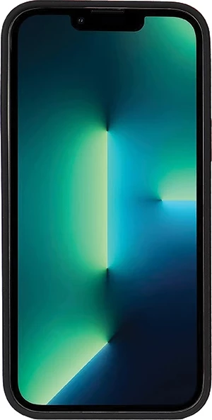 Mbështjellës Audi për iPhone 13 Pro Max, lëkurë sintetike, MagSafe, zi