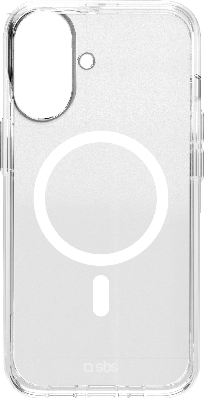 Mbështjellës SBS Extreme Mag D3O MagSafe për iPhone 16 Plus, Transparent