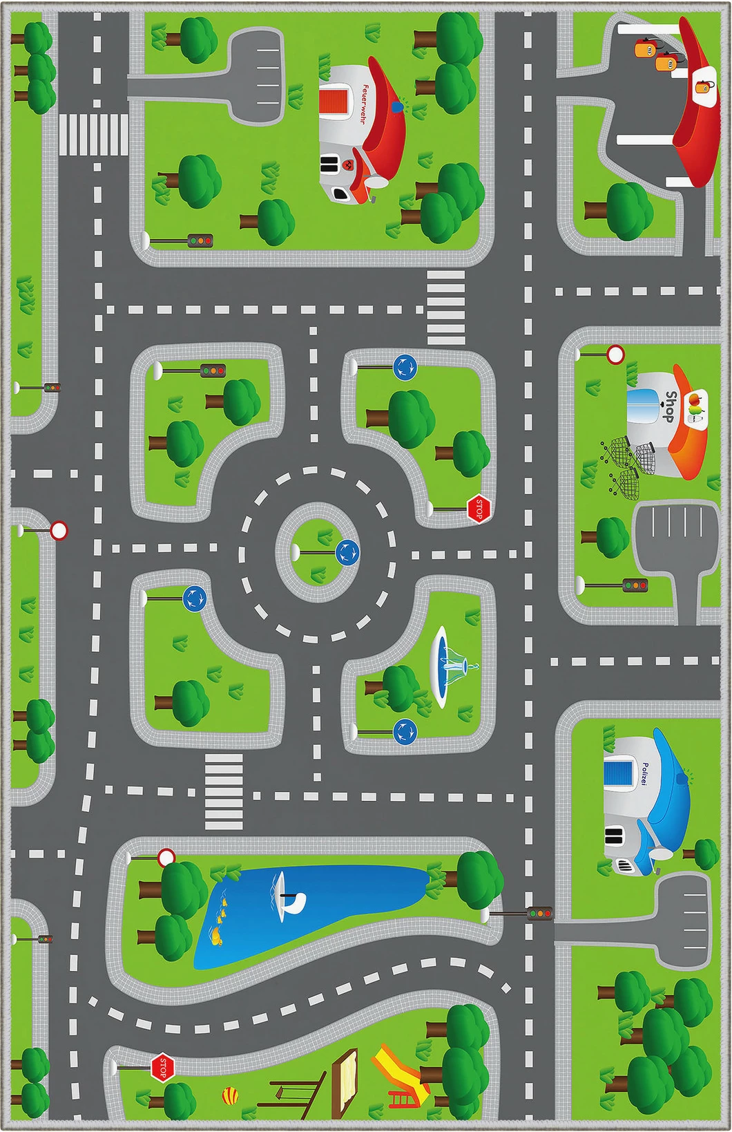 Qilim për fëmijë, shumëngjyrësh, Conceptum Hypnose, WOOKECE051, 50x80cm