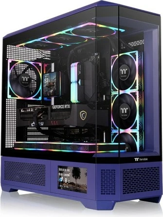 Kasë Thermaltake View 600 TG Future Dusk, Full Tower, RGB, blu