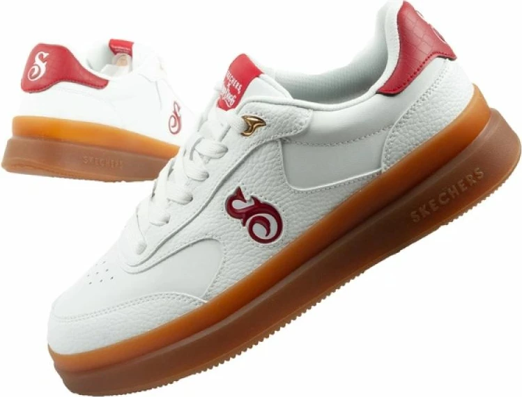 Atlete për meshkuj Skechers, të bardha