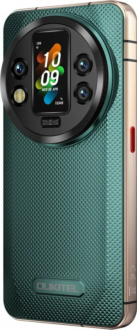 Celular OUKITEL WP200 Pro 5G 24GB/1TB 6.7" AMOLED 120Hz IP68/IP69K 8800mAh gjelbër