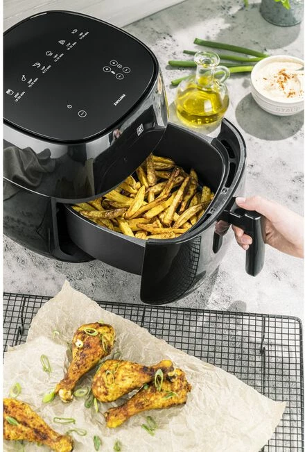 Fritezë me ajër 4 l, e zezë