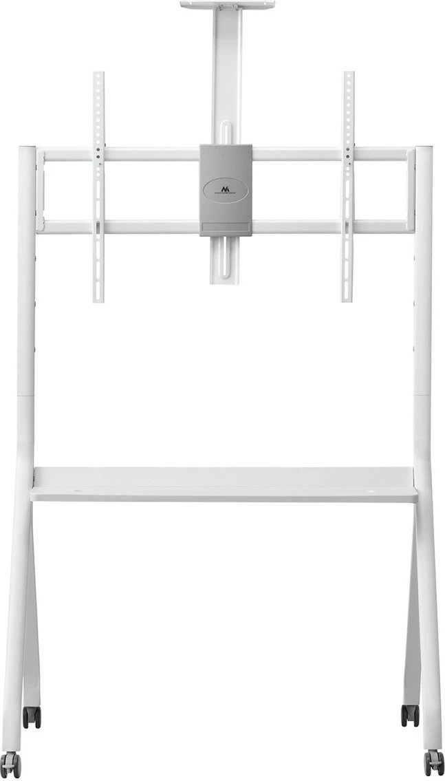 stendë TV me rrota, Maclean MC-114 W, 55–100", 120 kg, VESA deri 900×600, e bardhë