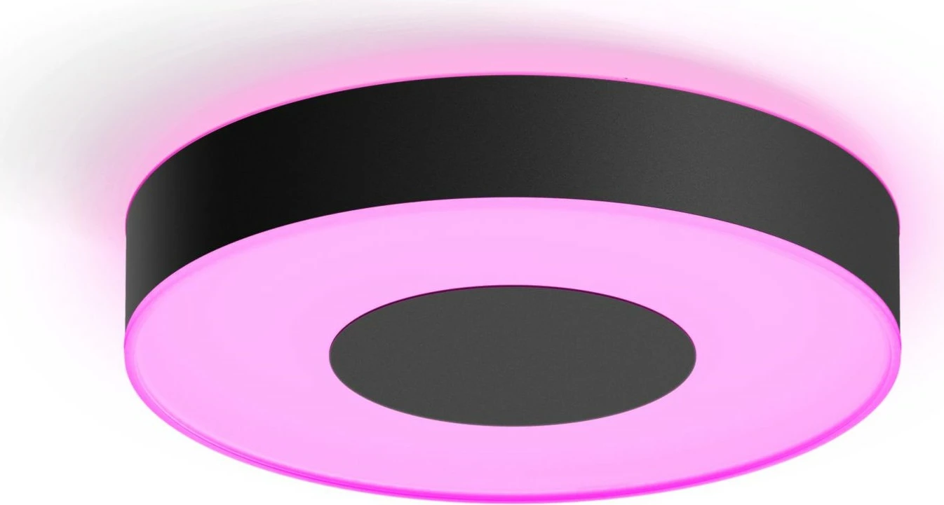 Dritë tavani smart Philips Hue Xamento, mesatare, LED, e zezë