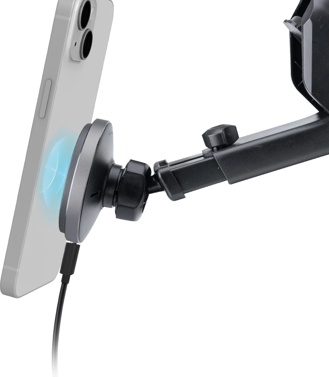 Mbështjellës makinës SBS TESUPMAGEXTWIR15W me karikim wireless, MagSafe, i zi