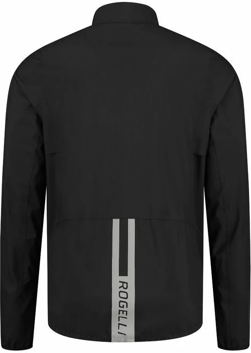 Jakne lifestyle Rogelli për meshkuj, e zezë