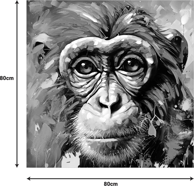 Pikturë kanavacë Bano Inart 80x3x80cm