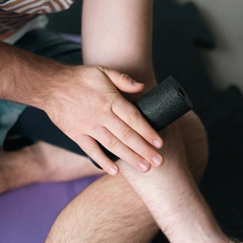 Roller për fitnes HMS, për meshkuj dhe femra, i zi