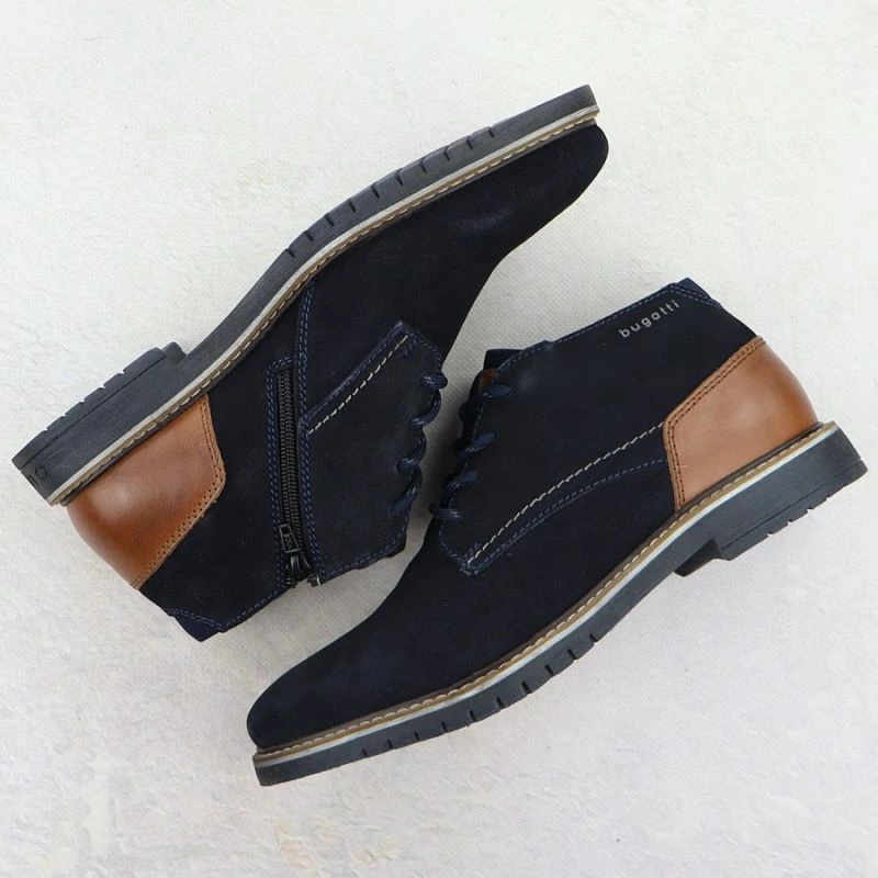 Çizme për meshkuj Bugatti, navy blue