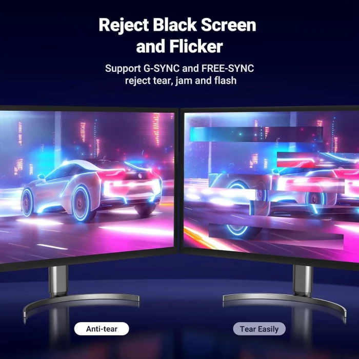 Kabl DisplayPort 1.4 UGREEN 80393 8K@60Hz 3m, e zezë