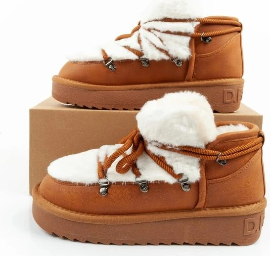 Çizme dimri për femra D.Franklin, kafe