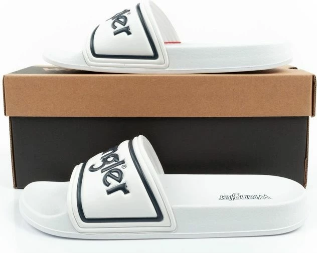 Papuqe sportive meshkuj Wrangler Averell Slider, të bardha