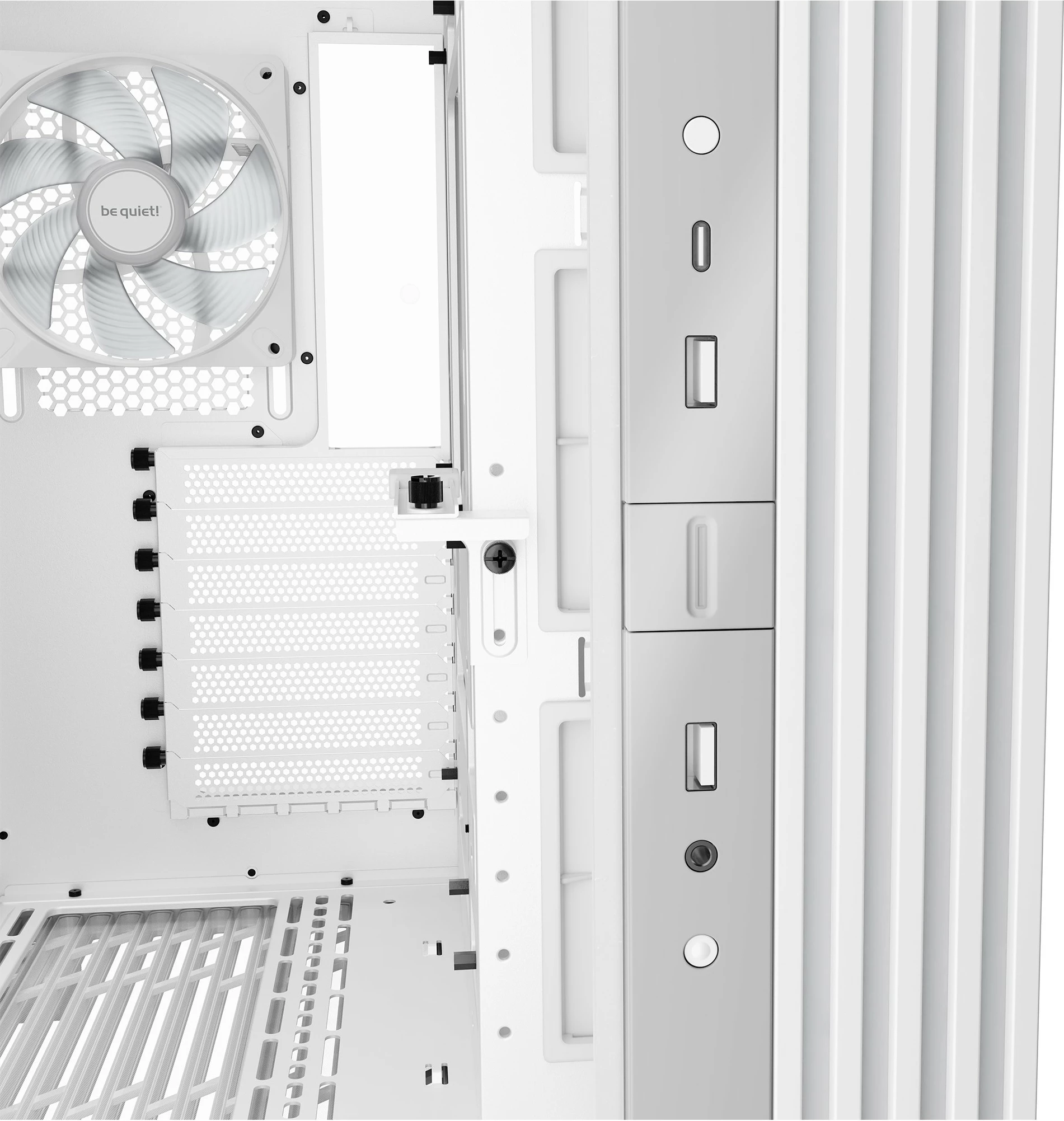 Kasë Be Quiet! Light Base 600 DX, Midi Tower, e bardhë
