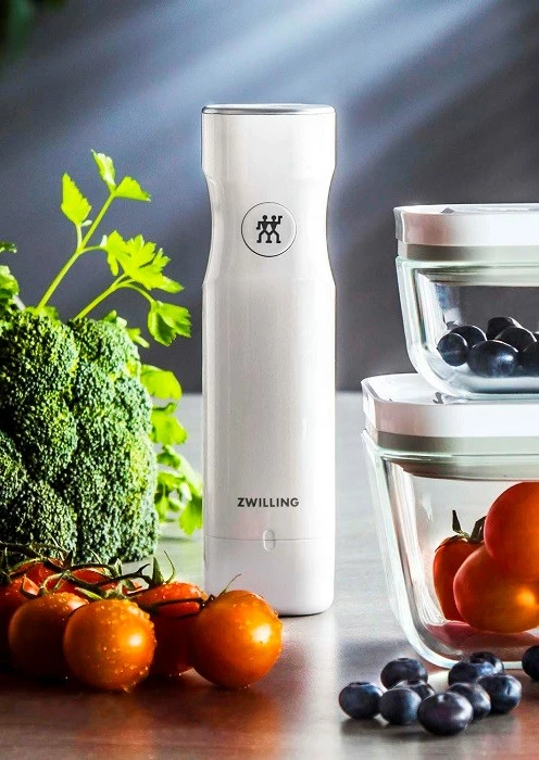 Pompë me vakum Zwilling Fresh & Save, 19 cm, e bardhë