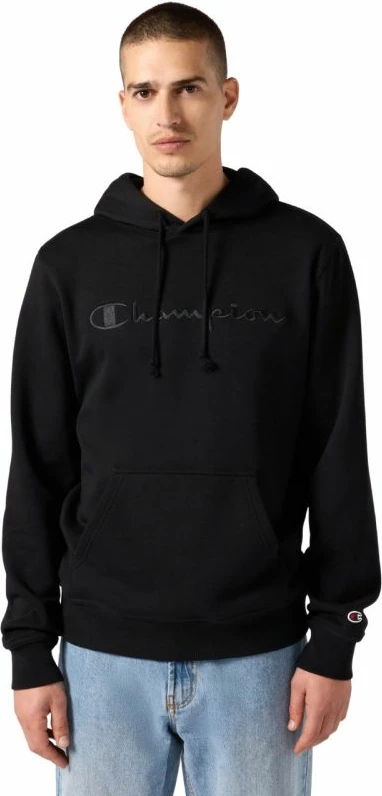 Duks me kapuç Champion për meshkuj, i zi