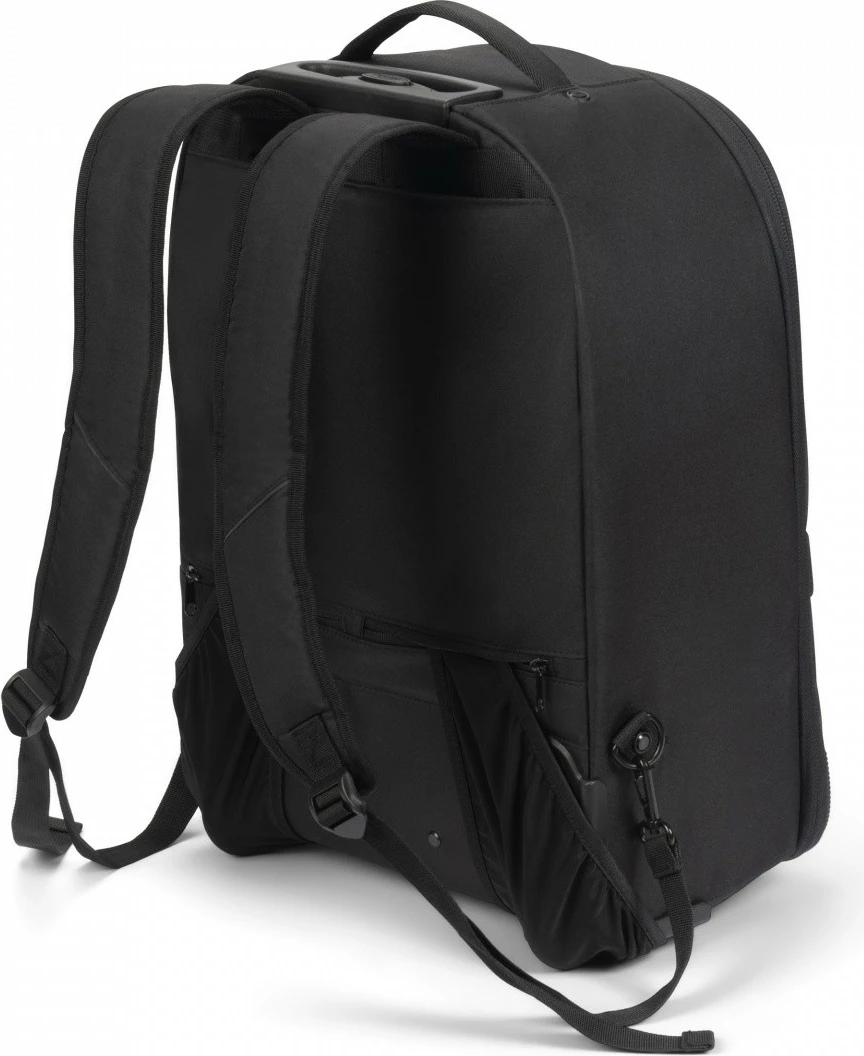 Çantë shpine me rrota, DICOTA, Eco CORE D32152-RPET, për laptop 14-16", 33L, e zezë