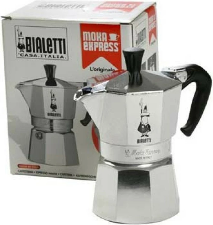 Moka pot Bialetti Moka Express 0.23L alumin 4 filxhana