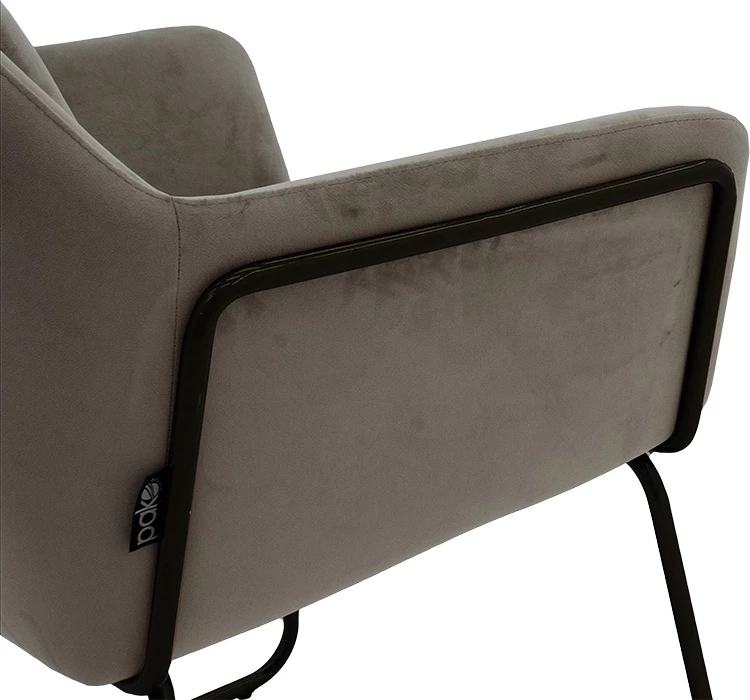 Karrige Mira, anthracite-black, 65x69x86cm