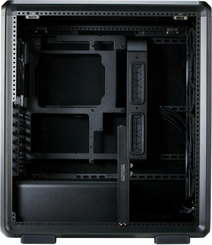 Kasë Cooler Master MasterFrame 500 Mesh MF500M-KHNN-S00, midi tower, ATX/E-ATX, 2x200mm + 1x120mm ventilatorë, USB 3.2 Type-C, e zezë