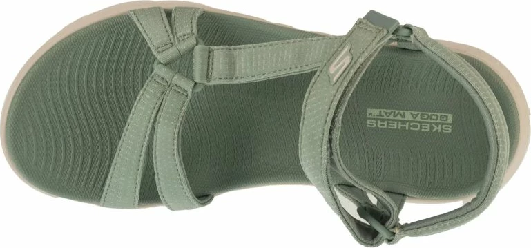 Sandale Skechers për femra, të gjelbra