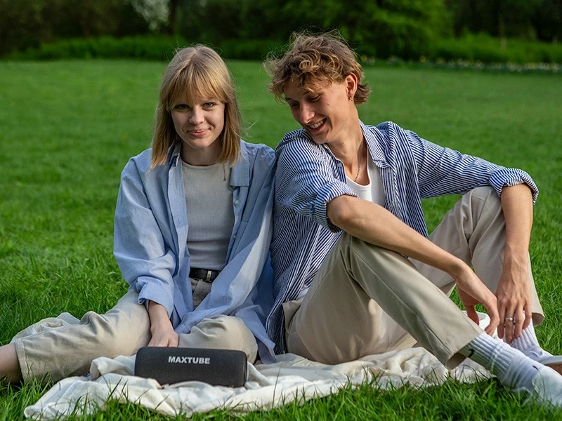 Altoparlant portabël Bluetooth Tracer MaxTube TRAGLO47358 20W TWS IPX5 USB-C RGB, i zi