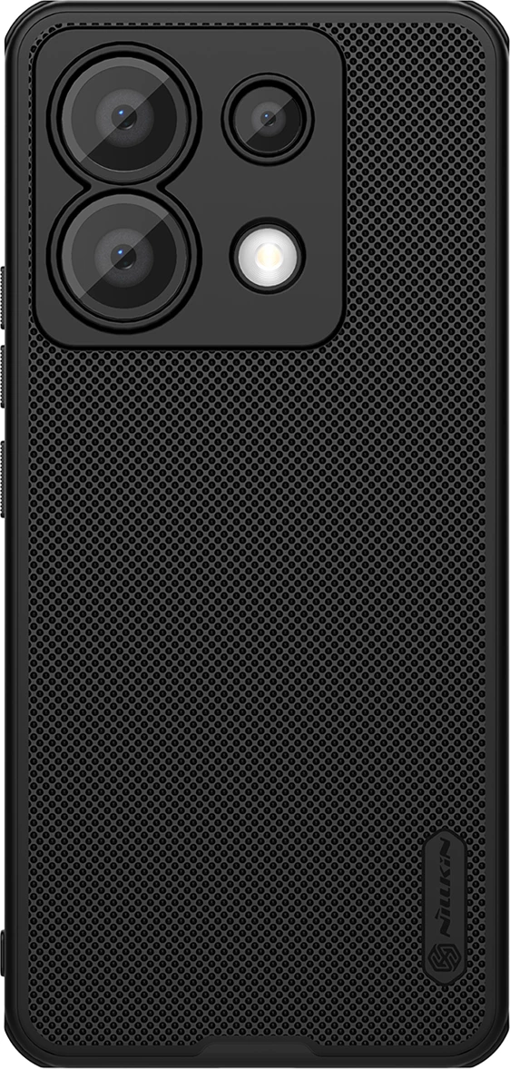 Mbështjellës Nillkin Super Frosted Shield Pro për Xiaomi Redmi Note 13 Pro 4G / Poco X6 5G, i zi