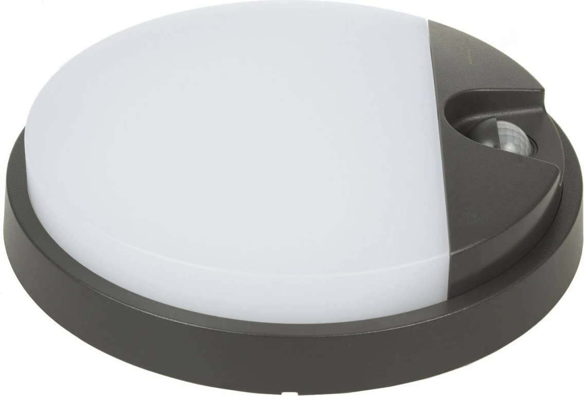 llampë LED me sensor lëvizjeje Maclean MCE291 GR 15 W 1100 lm 4000 K IP54 gri