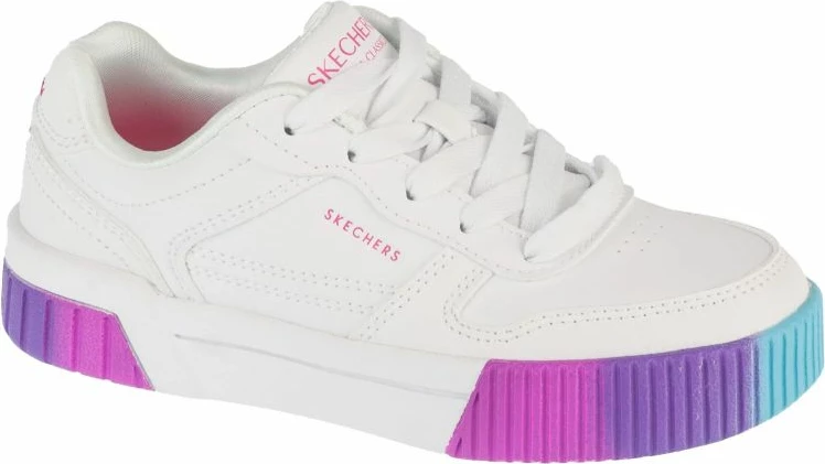Atlete lifestyle Skechers për fëmijë, të bardha