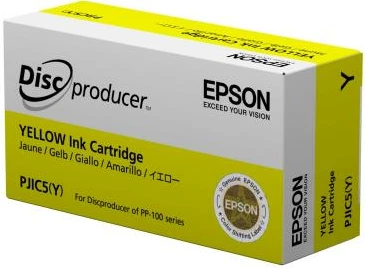Kartush boje, Epson, PJIC7 (C13S020692), 30 ml, për Discproducer PP-100 series, e verdhë