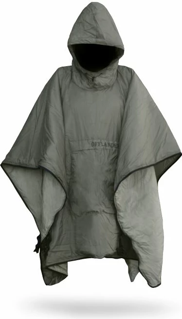 Ponço kampingu Offlander unisex, gri