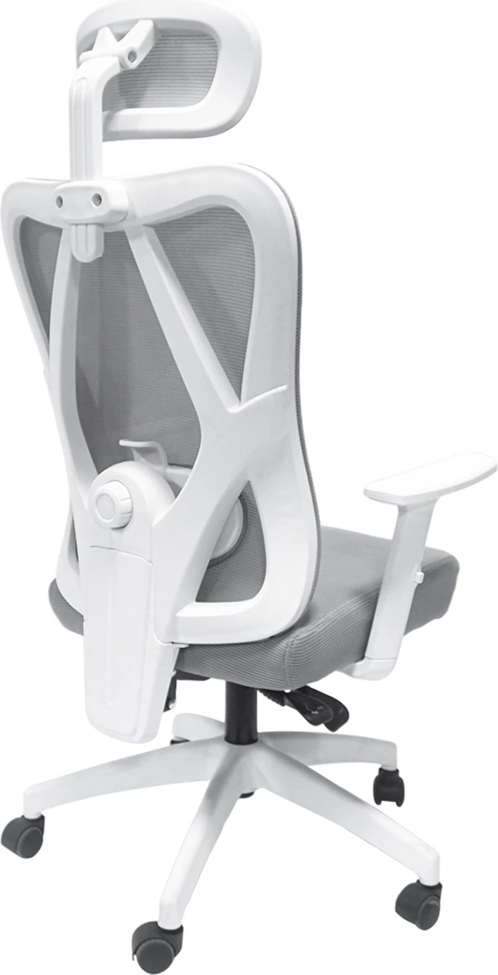 Karrige për zyre MEXER FH1195.02, hiri/e bardhë