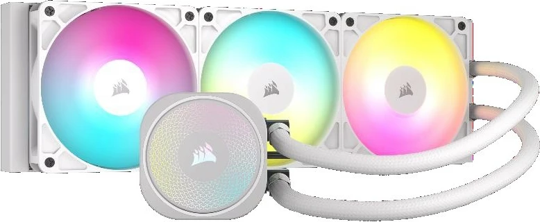 Kasë ftohëse CPU Corsair NAUTILUS 360 ARGB, 360 mm, e bardhë